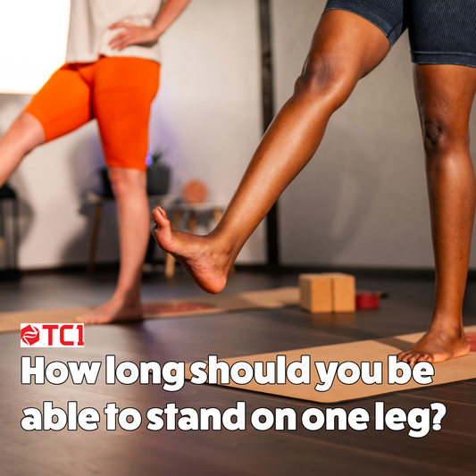 How Long Should You Be Able to Stand on One Leg by Age?