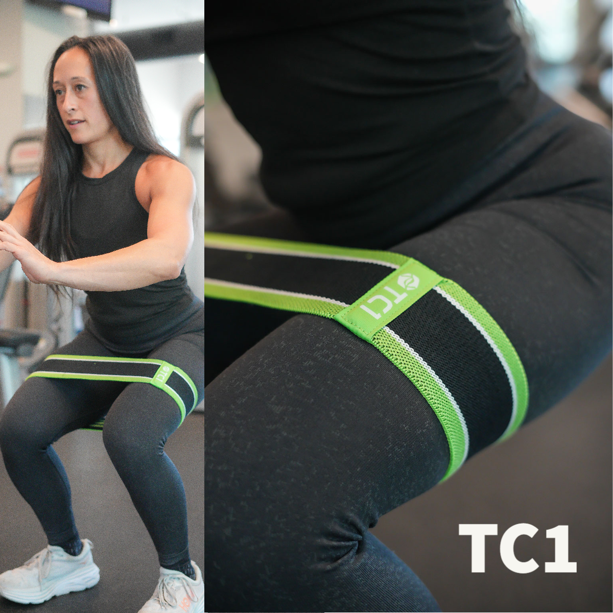 TC1 Non-Slip Cloth Resistance Bands: Elevate Your Training