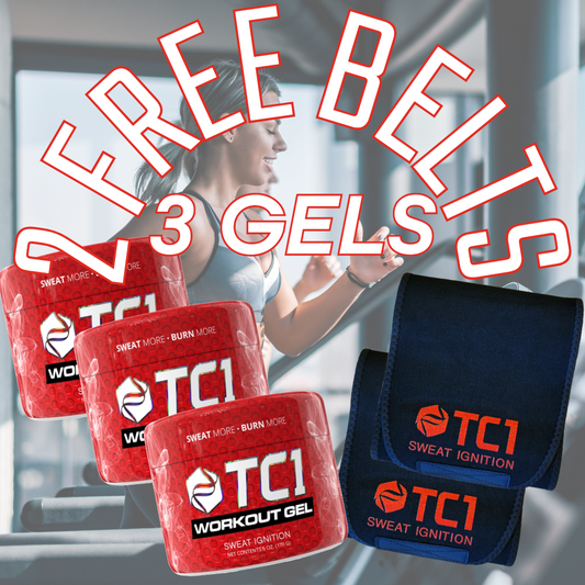 2 Free Sweat Belts Bundle | Buy 3 Jars Get 2 FREE Belts