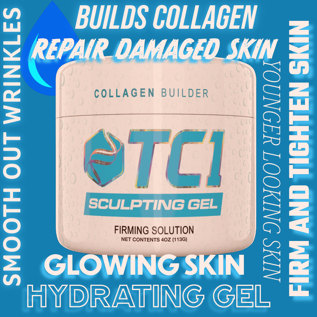 TC1 Collagen Sculpting Gel smooths and tightens skin