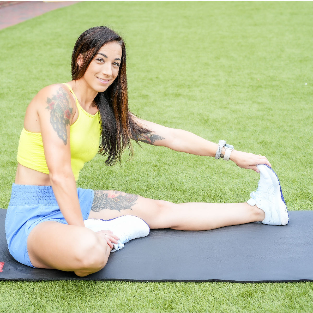 Thick yoga mat by TC