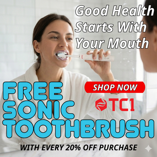 Sonic Toothbrush Because Good Health Starts with Your Mouth