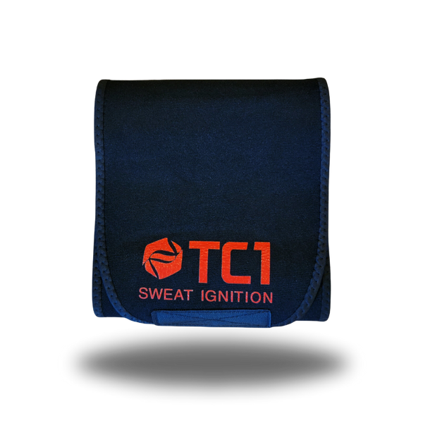TC1 Sweat Belt and Waist Trimmer for Men and Women SweatBand Body Wrap Workout Band